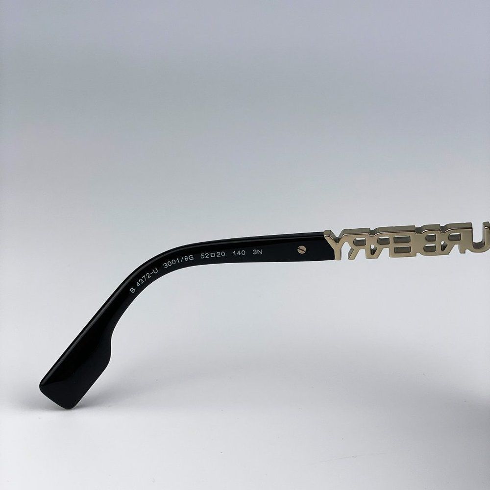 Burberry BE4372U MARIANNE 30018G Sunglasses Black Grey Gradient Cat Eye Women - Picture 10 of 11